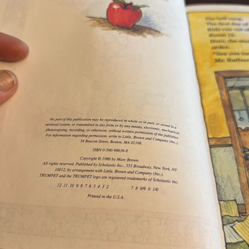 Arthur’s Teacher Trouble