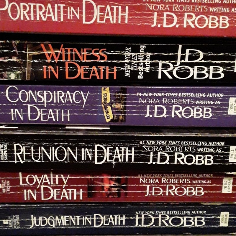 Lot of 18 Nora Roberts writing as J.D. Robb mass-market paperbacks In ...