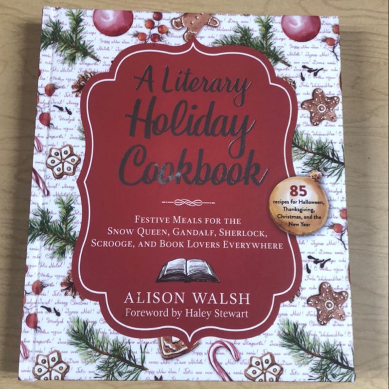 A Literary Holiday Cookbook