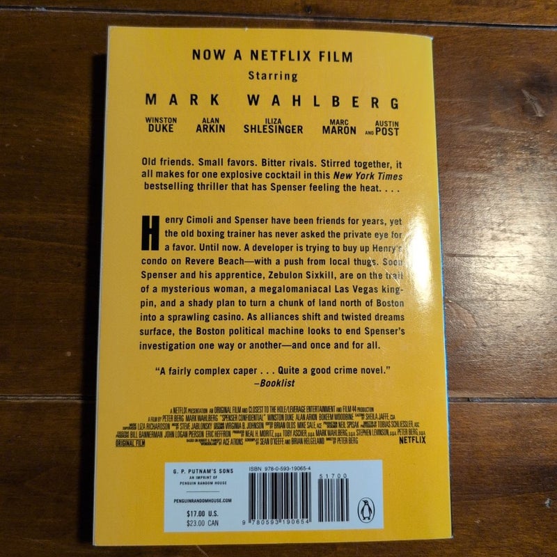 Spenser Confidential (Movie Tie-In)