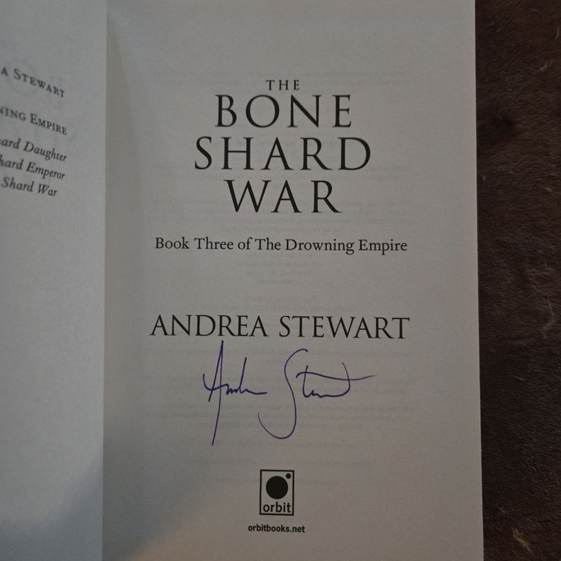 The Bone Shard War: Signed Edition 