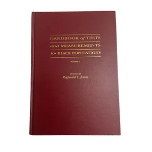 Handbook of Tests and Measurements for Black Populations