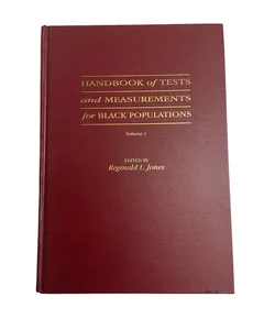 Handbook of Tests and Measurements for Black Populations