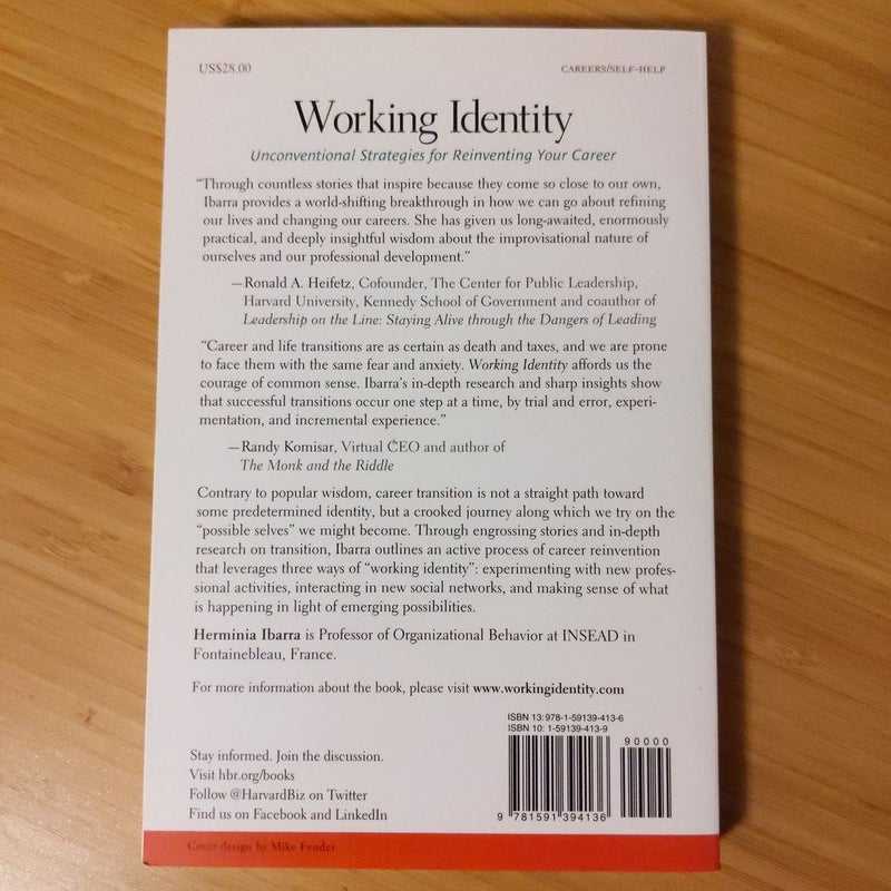 Working identity unconventional strat by ibarra paperback pangobooks