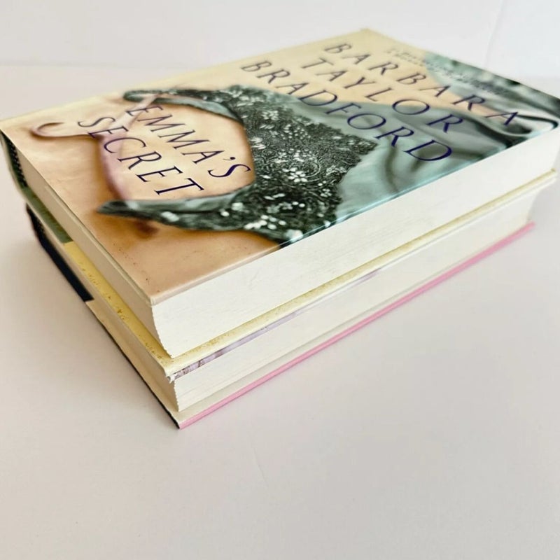 Barbara Taylor Bradford Book Bundle, 2 Books, Harte Family Saga