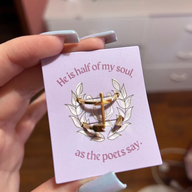 SONG OF ACHILLES OWLCRATE RING SET