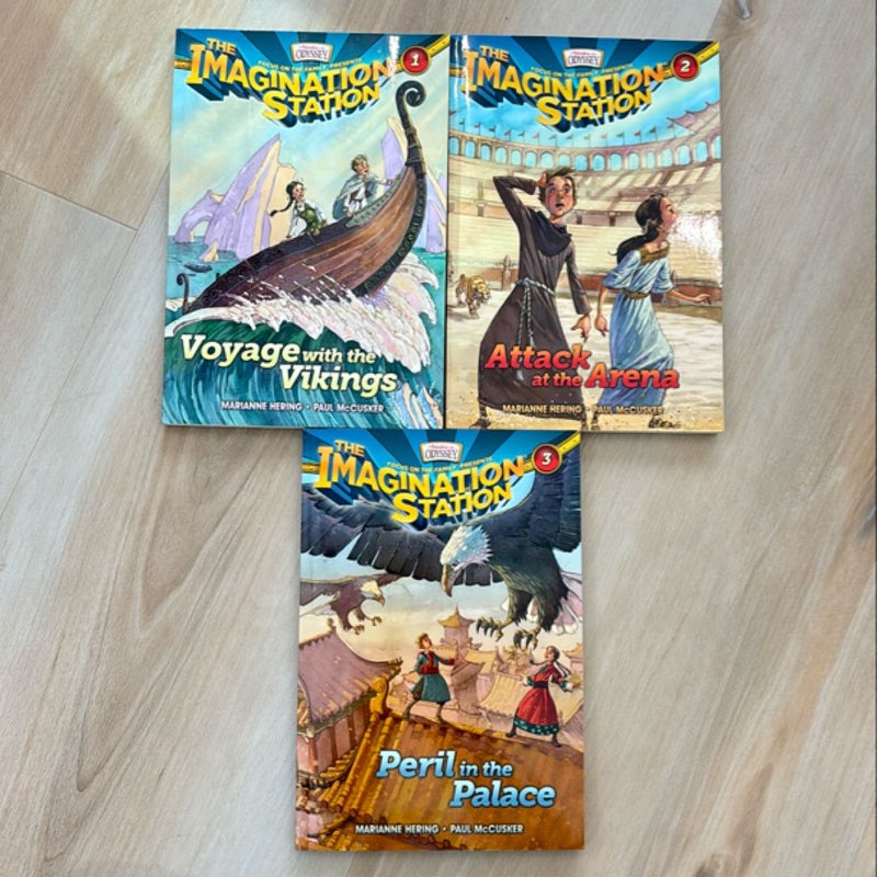 Imagination Station books 1-3