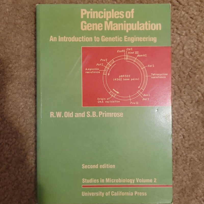 Principles of Gene Manipulation