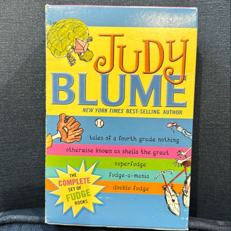 Judy Blume's Fudge Box Set