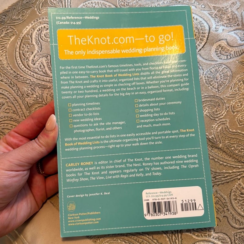 The Knot Book of Wedding Lists