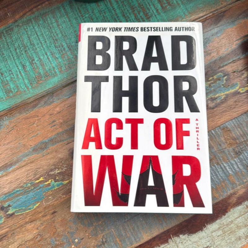 3 THOR BOOKS: Act of War, Black Ice & Rising Tiger