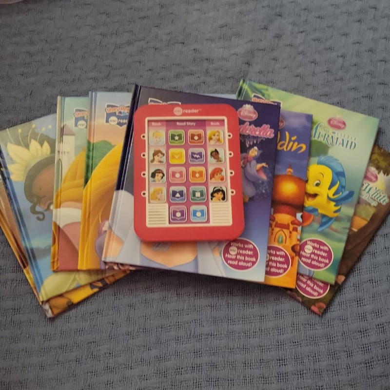 Disney princess book reader set 