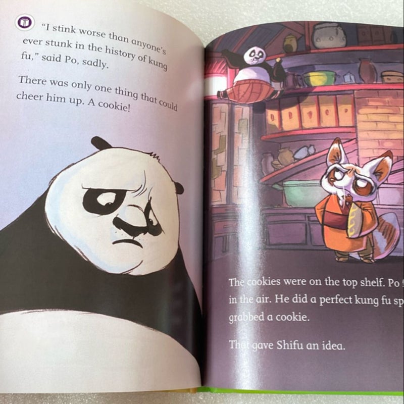 Leap Frog Tag Activity Book Kung Fu Panda "Po's Tasty Training"