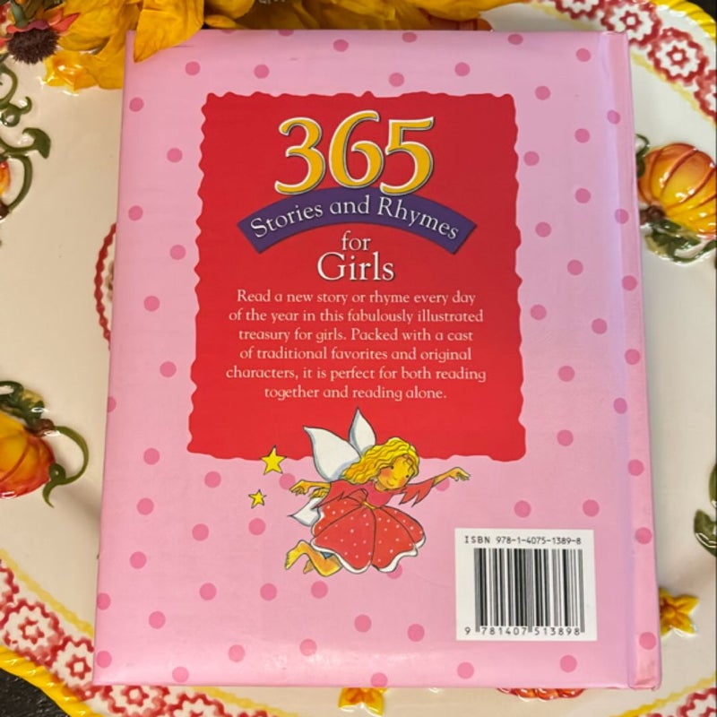 365 Stories and Rhymes for Girls 