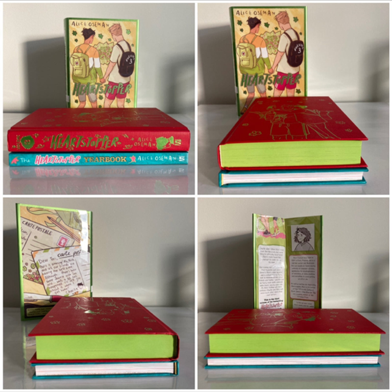 Fairyloot Heartstopper 3 & The Heartstopper Yearbook SIGNED UK First Edition