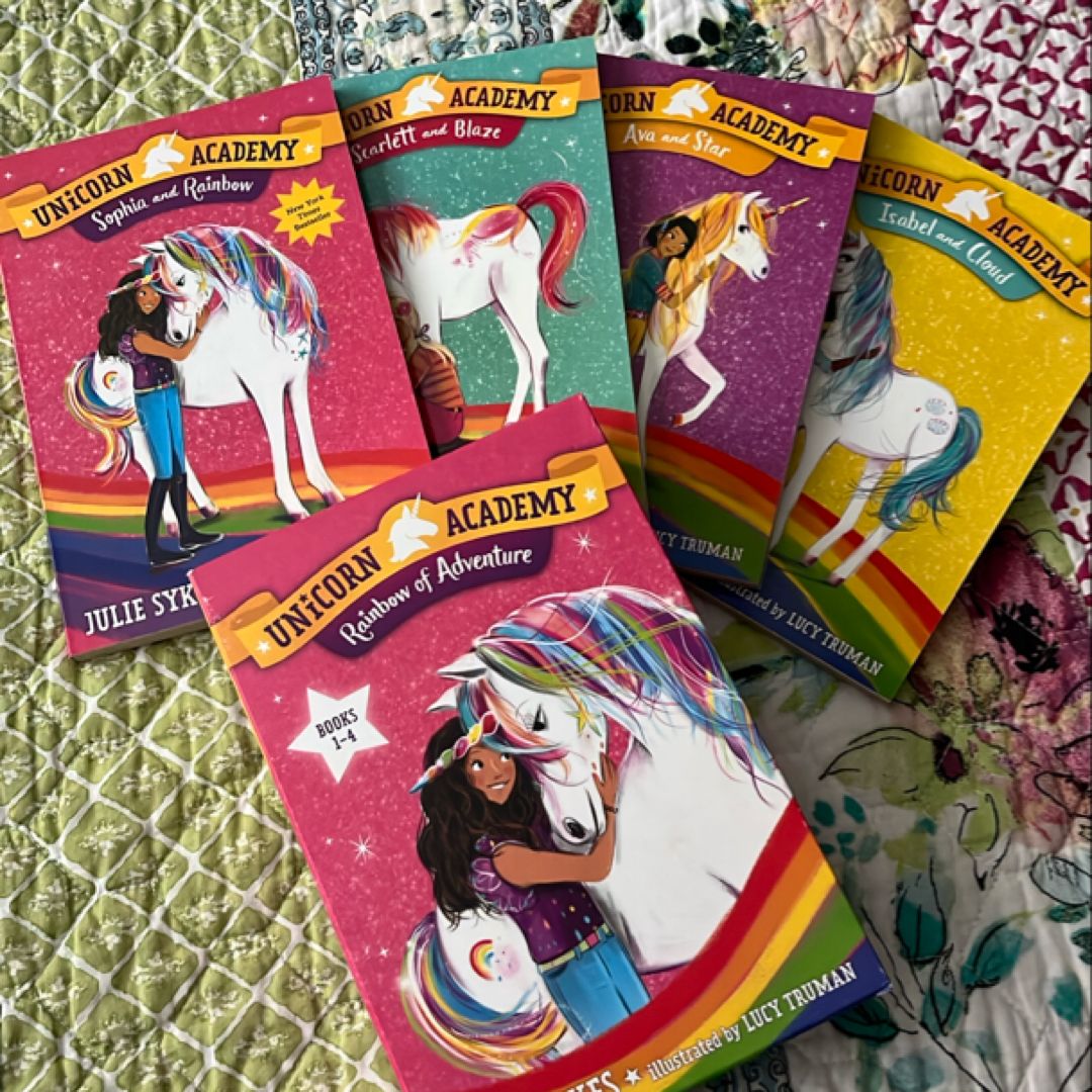 Unicorn Academy: Rainbow of Adventure Boxed Set (Books 1-4)