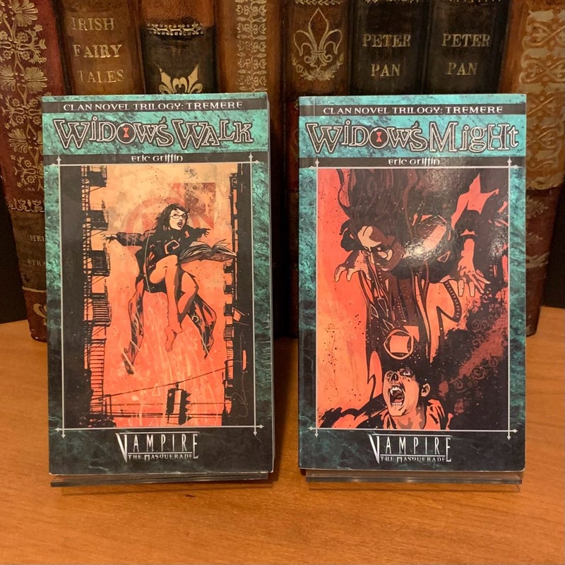World of Darkness: Widow’s Walk, Widow’s Might, Clan Tremere Trilogy, First Edition First Printing