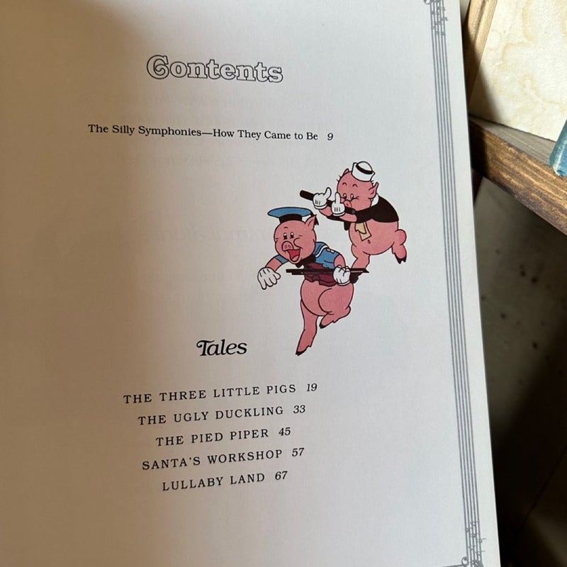 Silly Symphonies : Walt Disney's Treasury of Stories vintage 1981 HCB