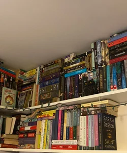 so many YA books!!