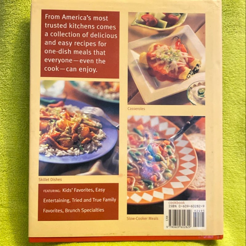 One-Dish Meals Cookbook