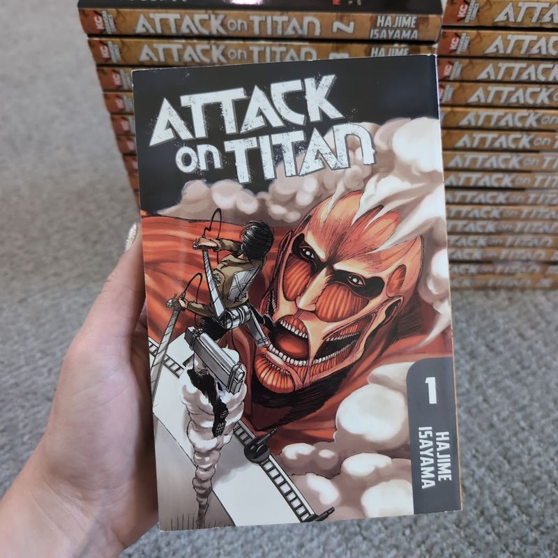 Full Set - Attack on Titan (1-34)