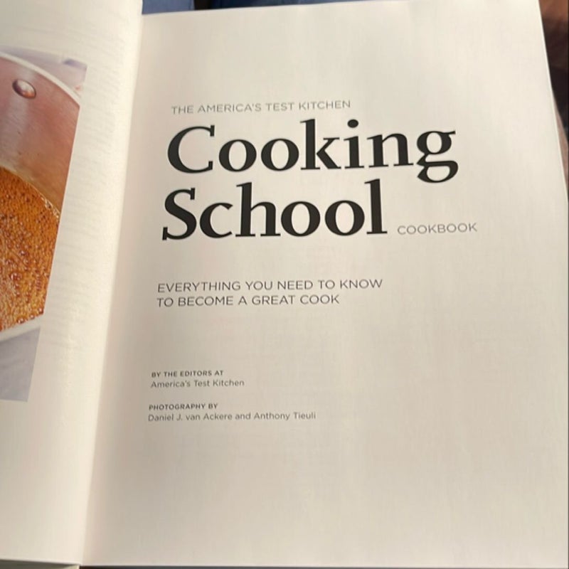 The America's Test Kitchen Cooking School Cookbook