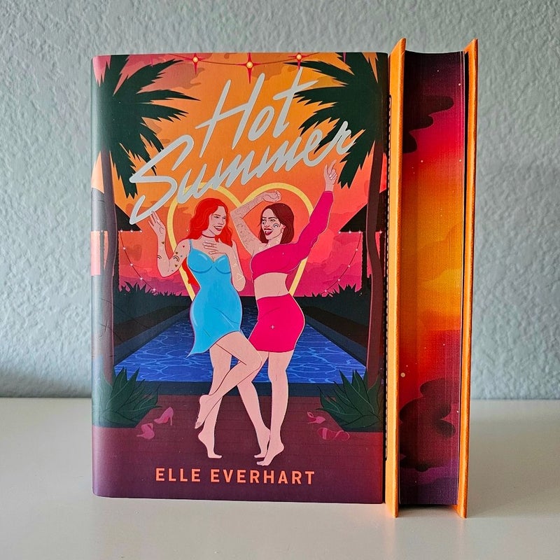 Hot Summer SIGNED by Elle Everhart Illumicrate Afterlight Special Edition NEW