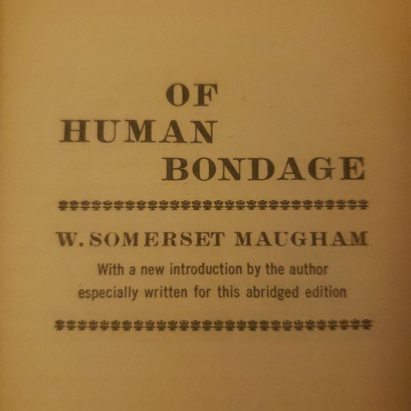 Of Human Bondage