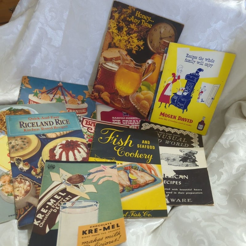 Various Recipe Pamphlets from Manufacturers