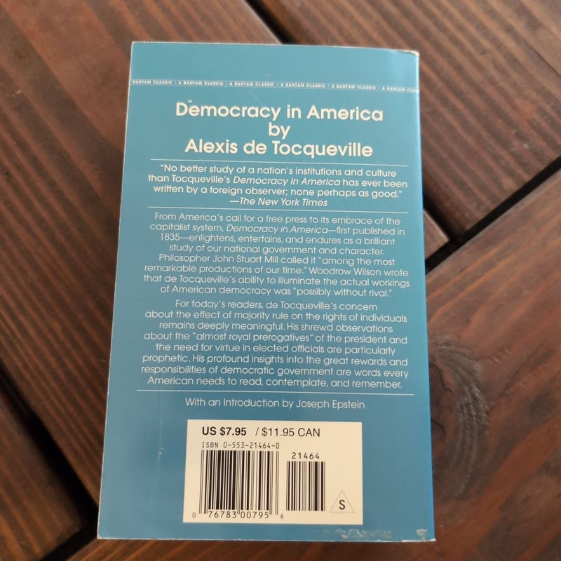 Democracy in America: the Complete and Unabridged Volumes I and II