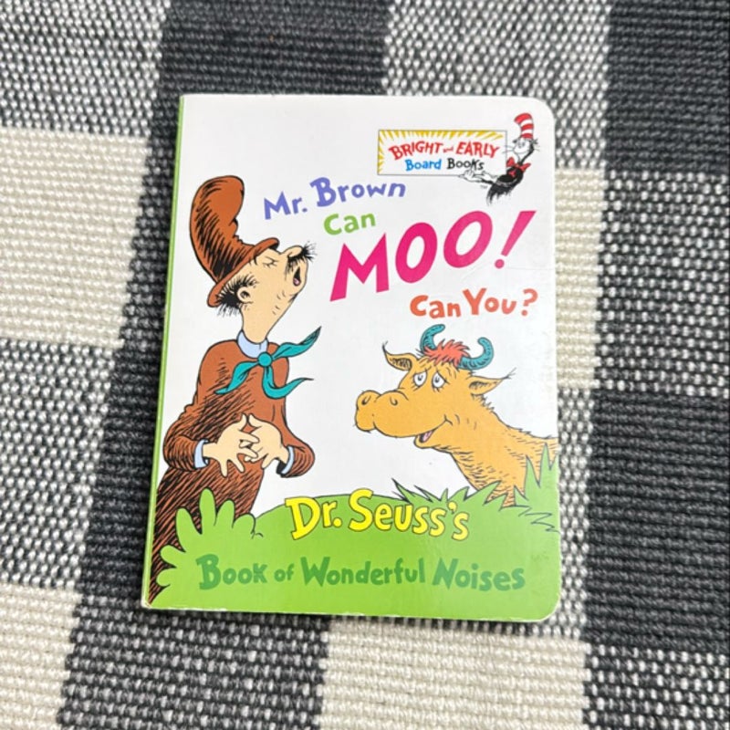 Mr. Brown Can Moo! Can You?