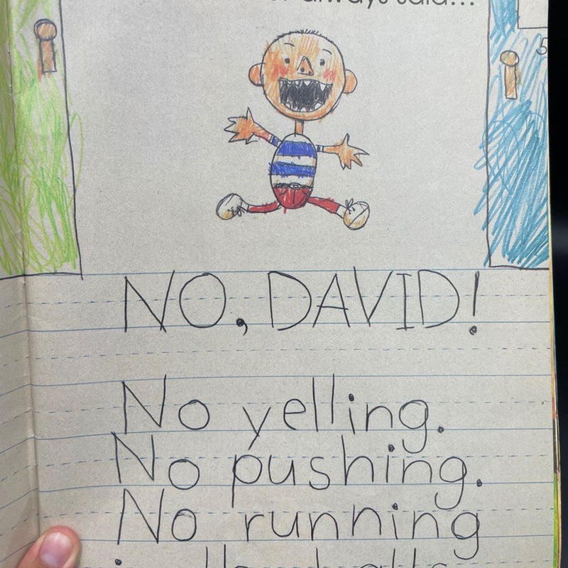 David Goes to School paperback children’s book