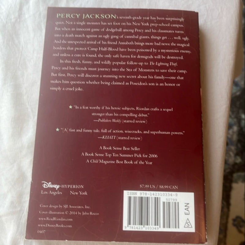 Percy Jackson and the Olympians, Book Two the Sea of Monsters (Percy Jackson and the Olympians, Book Two)