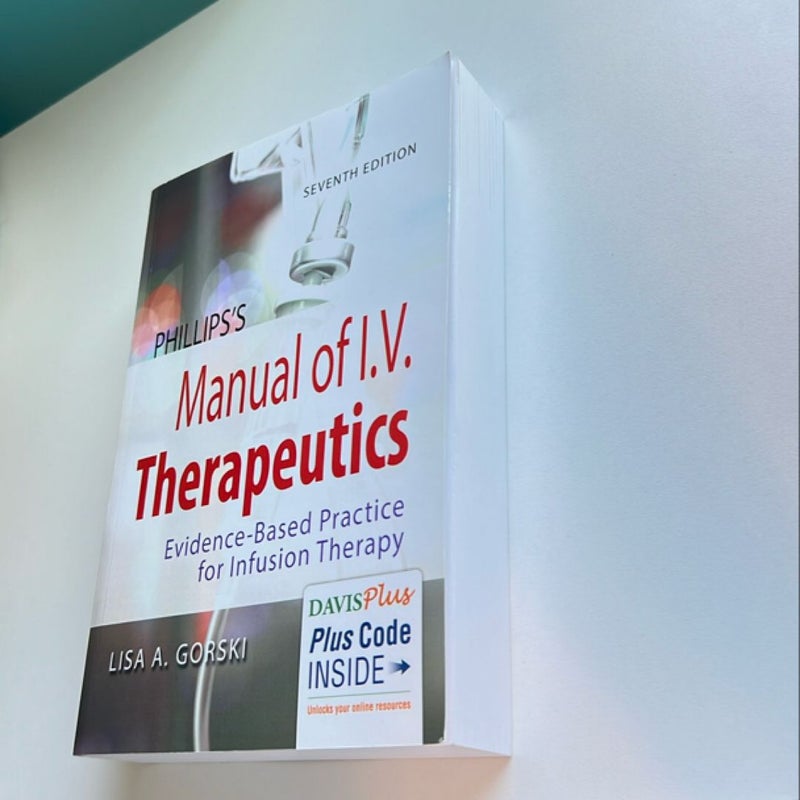 Phillips's Manual of I. V. Therapeutics