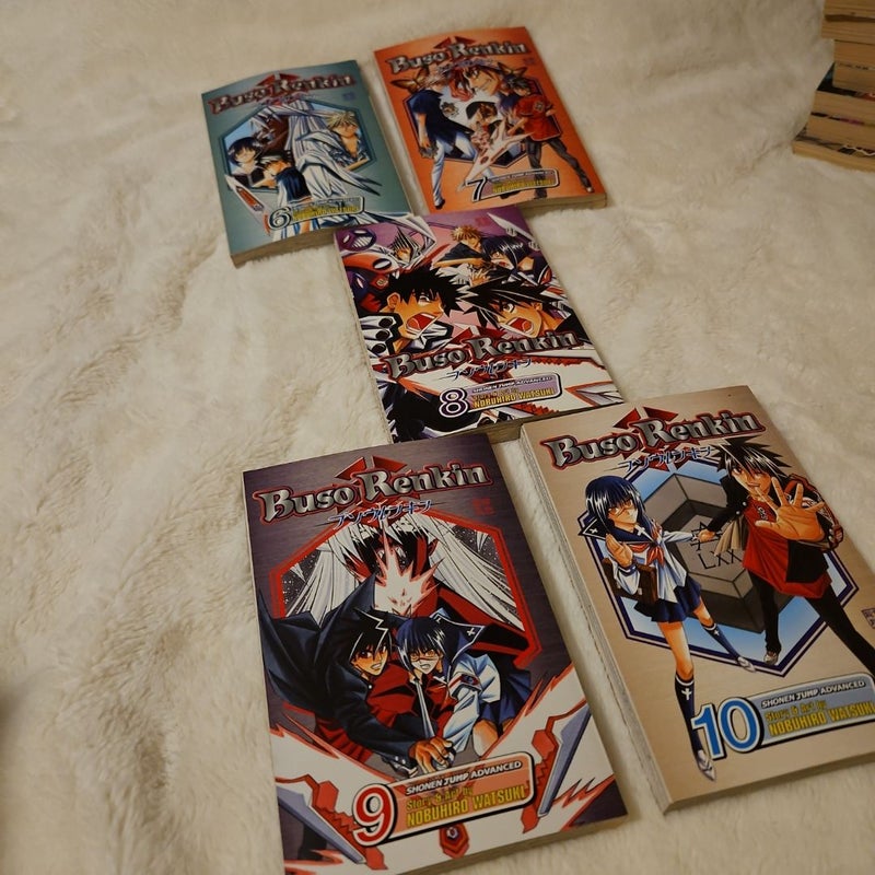 Buso Renkin, Vol. 1, 2, 3, 4, 5, 6, 7, 8, 9, 10 (Complete English Set)