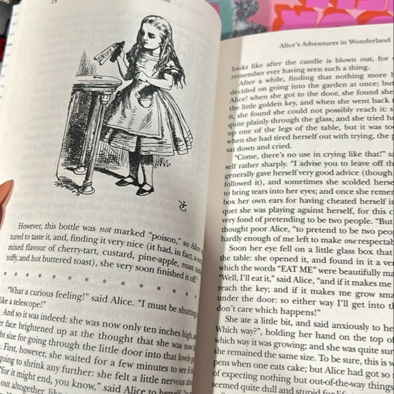 Alice's Adventures in Wonderland, and Through the Looking Glass