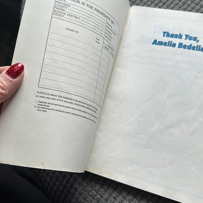 Thank You, Amelia Bedelia