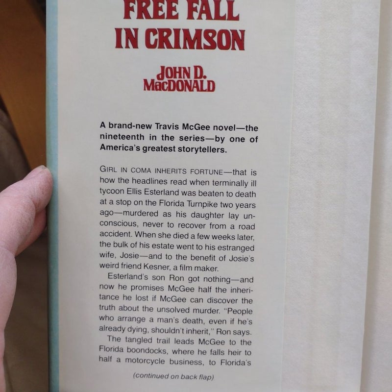 Free Fall in Crimson