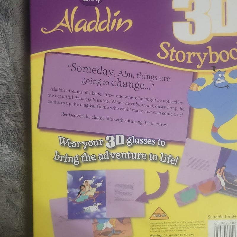 Disney Aladdin 3D storybook