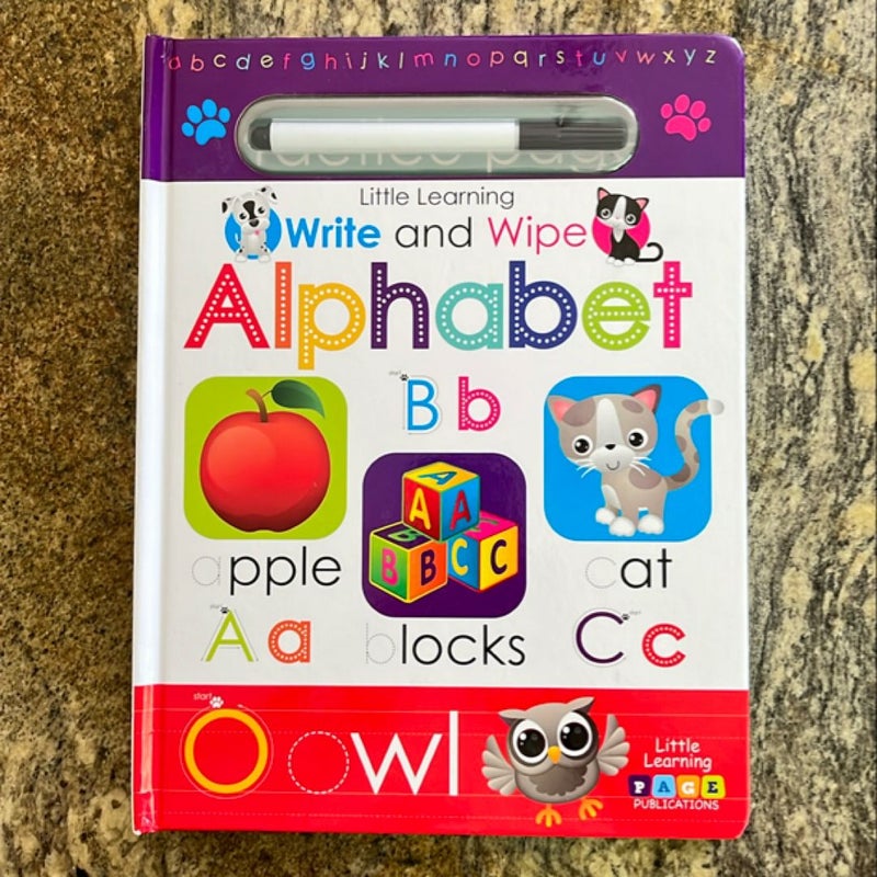 Write and Wipe Alphabet