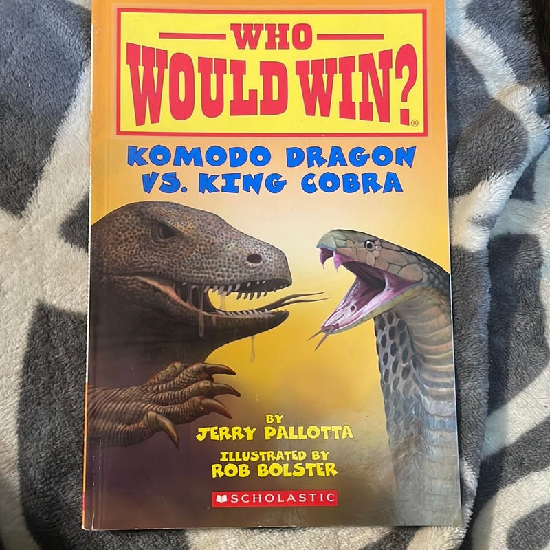 Komodo Dragon vs. King Cobra