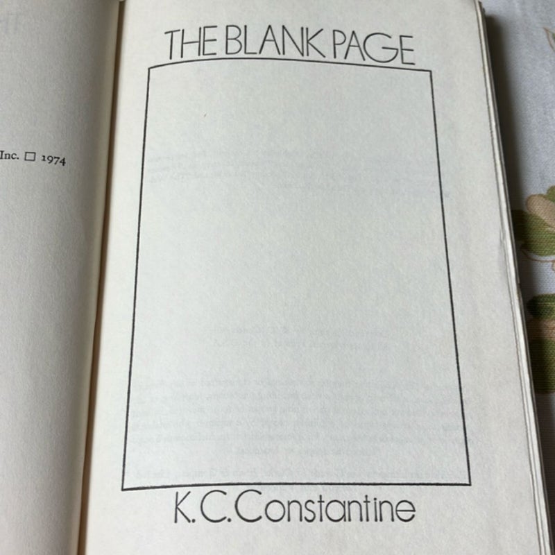 The Blank Page