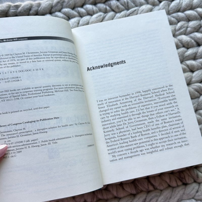 The Innovator's Prescription: a Disruptive Solution for Health Care