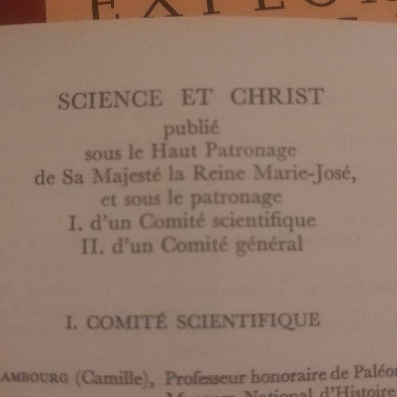 Science et Christ