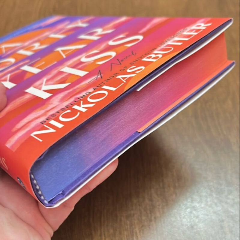 SIGNED COPY - A Forty-Year Kiss Sprayed Edges