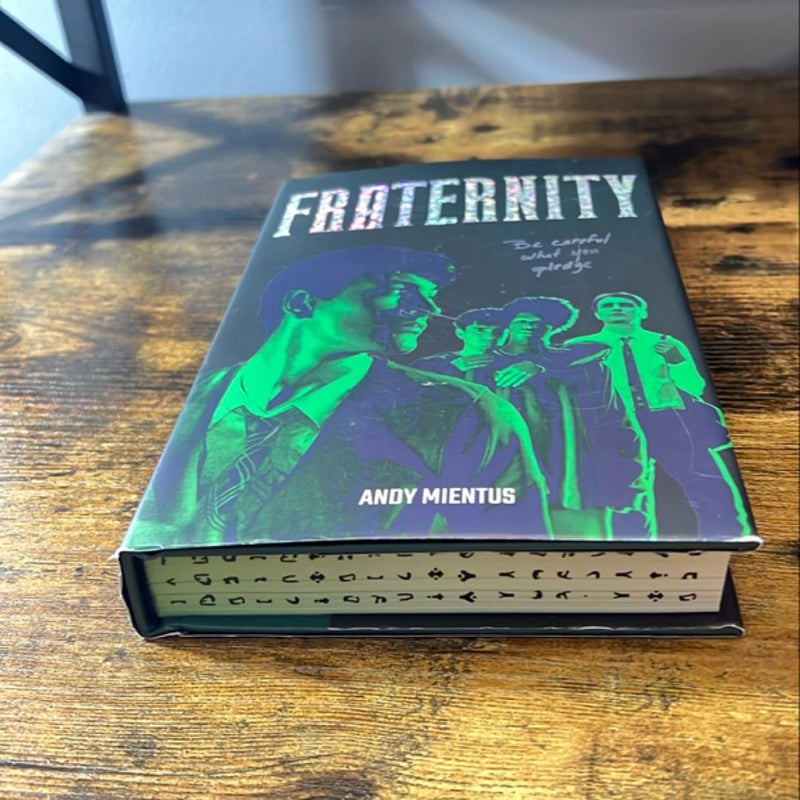 Fraternity (first edition, 1st print, sprayed edges)