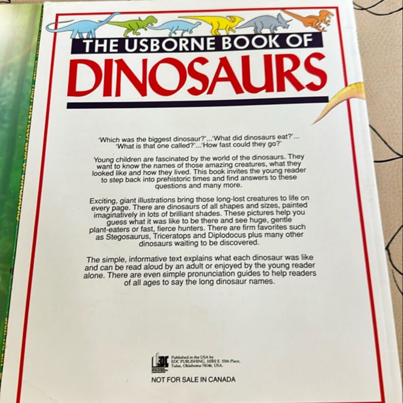 Usborne First Encyclopedia of Dinosaurs and Prehistoric Life