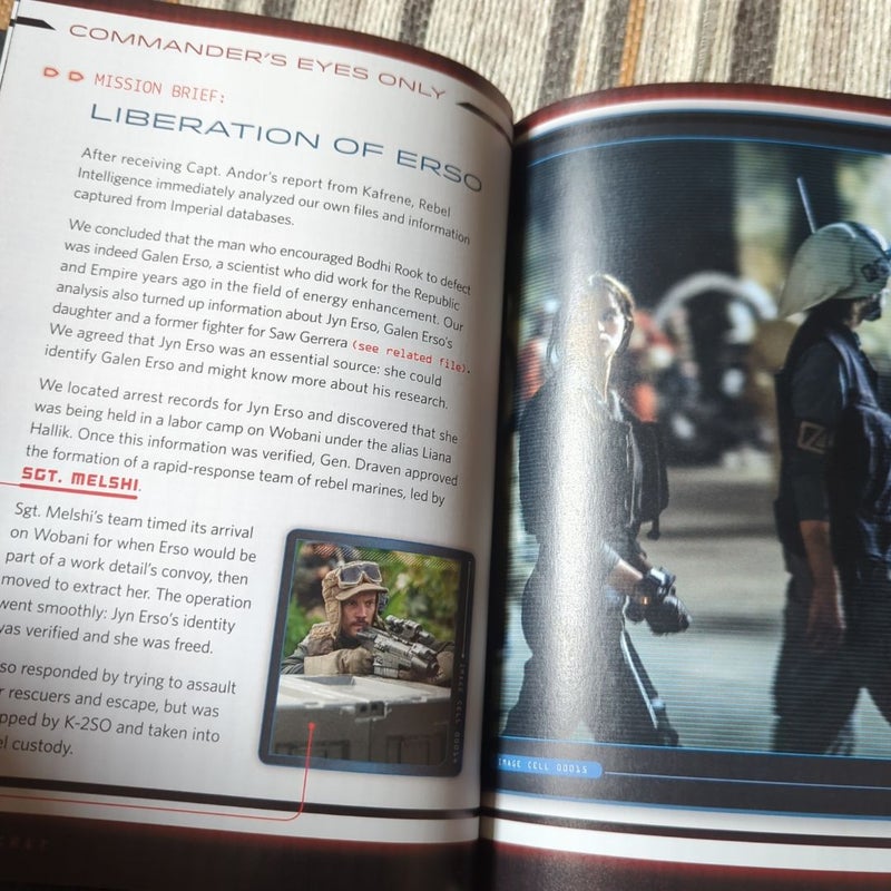 Star Wars Rogue One Rebel Dossier