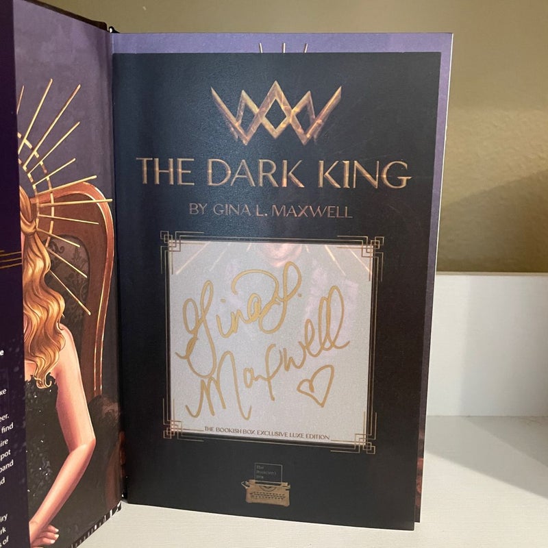 The Dark King (SIGNED BOOKISH BOX EDITION)