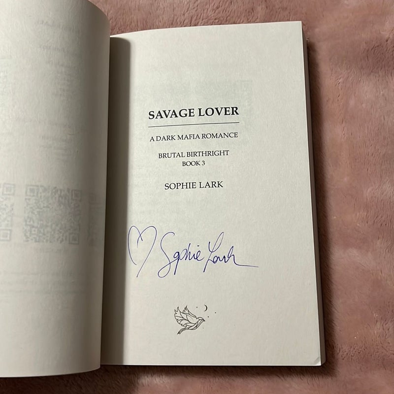 Savage Lover  *signed indie version*